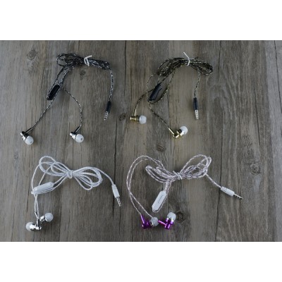 Metal Color headphone / 彩色水晶線線控通話耳機